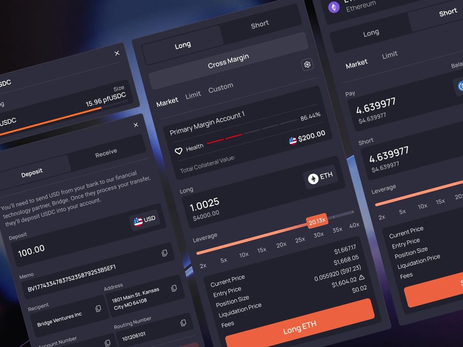 PariFi Trading Modals