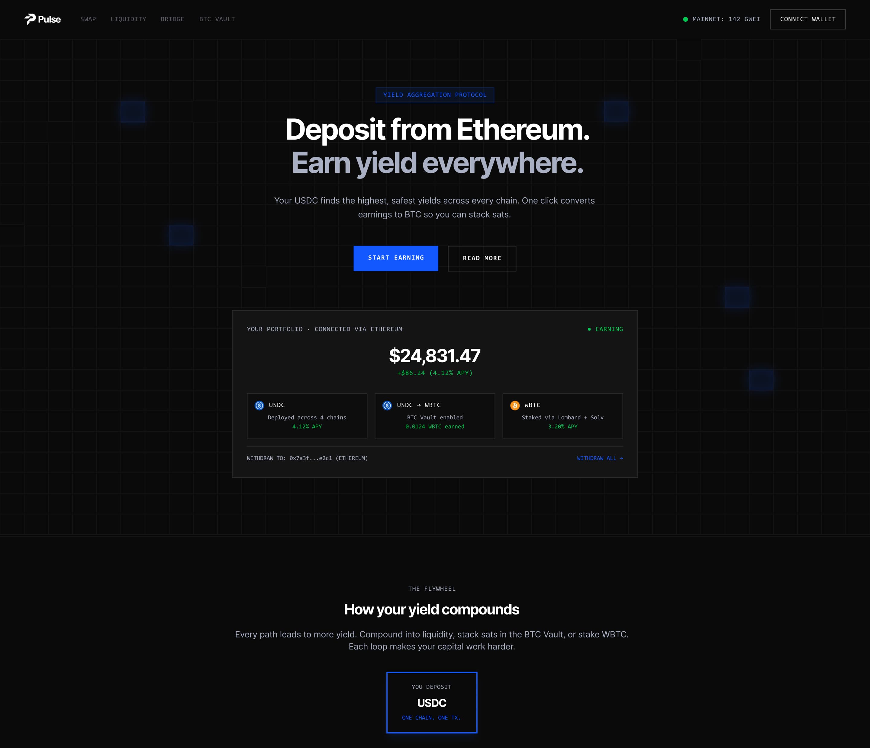 Pulse Protocol Landing Page