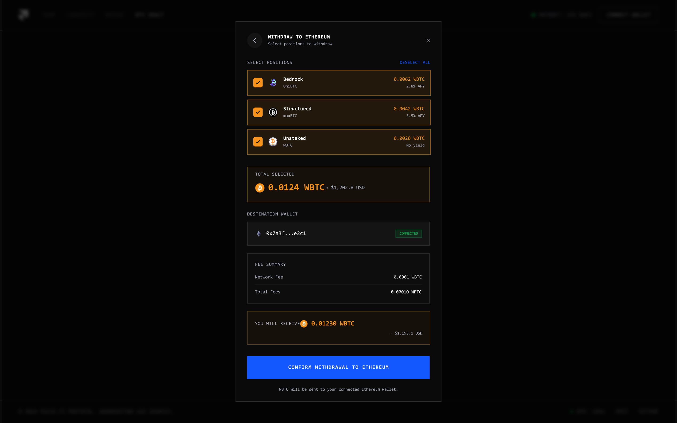 Pulse Protocol Withdraw as BTC
